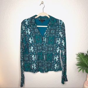I-N-C International Concepts Pattern Button up